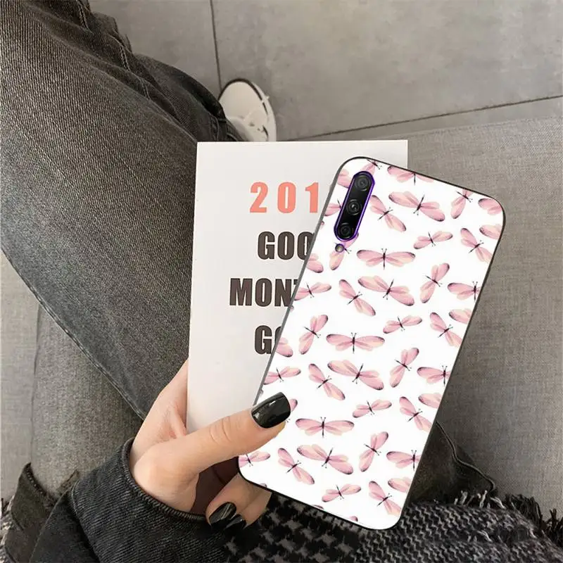 

Dragonfly Phone Case For Huawei Y6 7prime 9prime Y5 2019 Y5 Y6Prime 2018 Nova 3E mate10 20lite 20Pro funda case