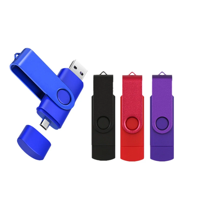 2 в 1 OTG USB флэш накопитель 64 Гб для телефона/планшета 32 карта памяти 16 ГБ 8 usb 128