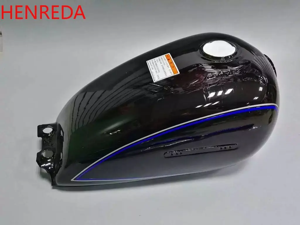 Аксессуары для мотоциклов 250cc Красный Железный винтажный топливный бак Кафе Racer