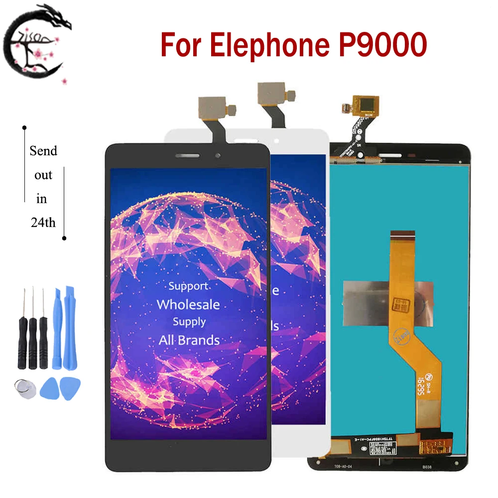 ЖК-дисплей для Elephone P9000 экран в полной комплектации сенсорная панель дигитайзер