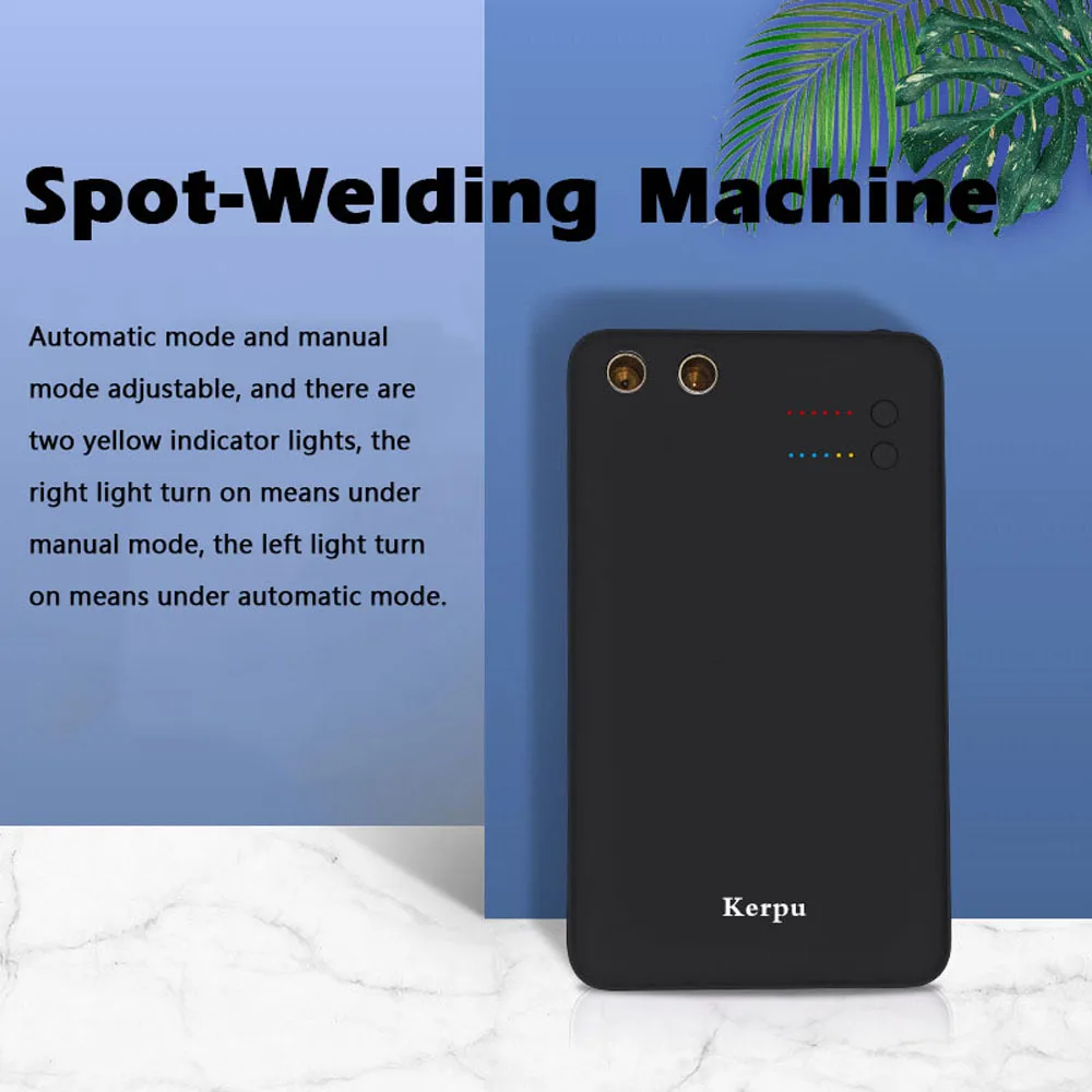 

6 Gears Adjustable Mini Spot-Welding Machine with Type-C Interface Quick-Release Pens for DIY 18650 Lithium Battery