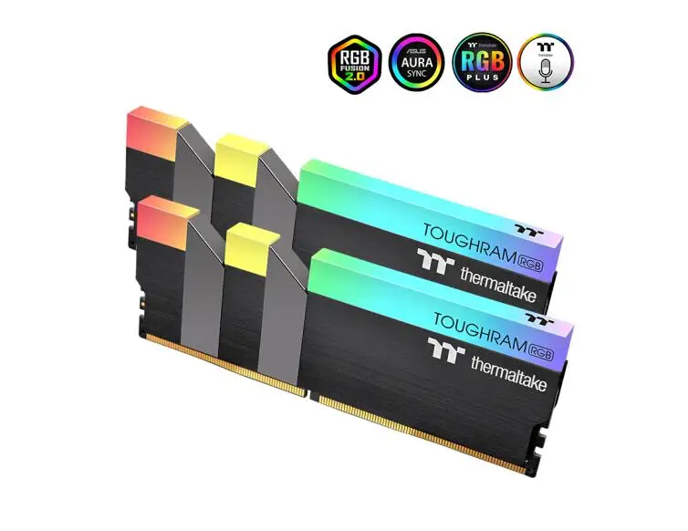 Оперативная память Thermaltake ToughRam RGB DDR4 3600 16 Гб (8Gx2) для настольного компьютера