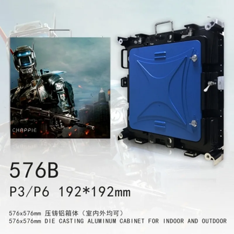 P6 RGB подвесной комнатный светодиодный шкаф SMD алюминиевый литой СВЕТОДИОДНЫЙ