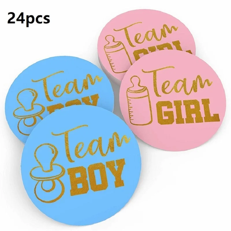 Воздушный шар для мальчика или девочки 36 дюймов черные шары с голубым и розовым