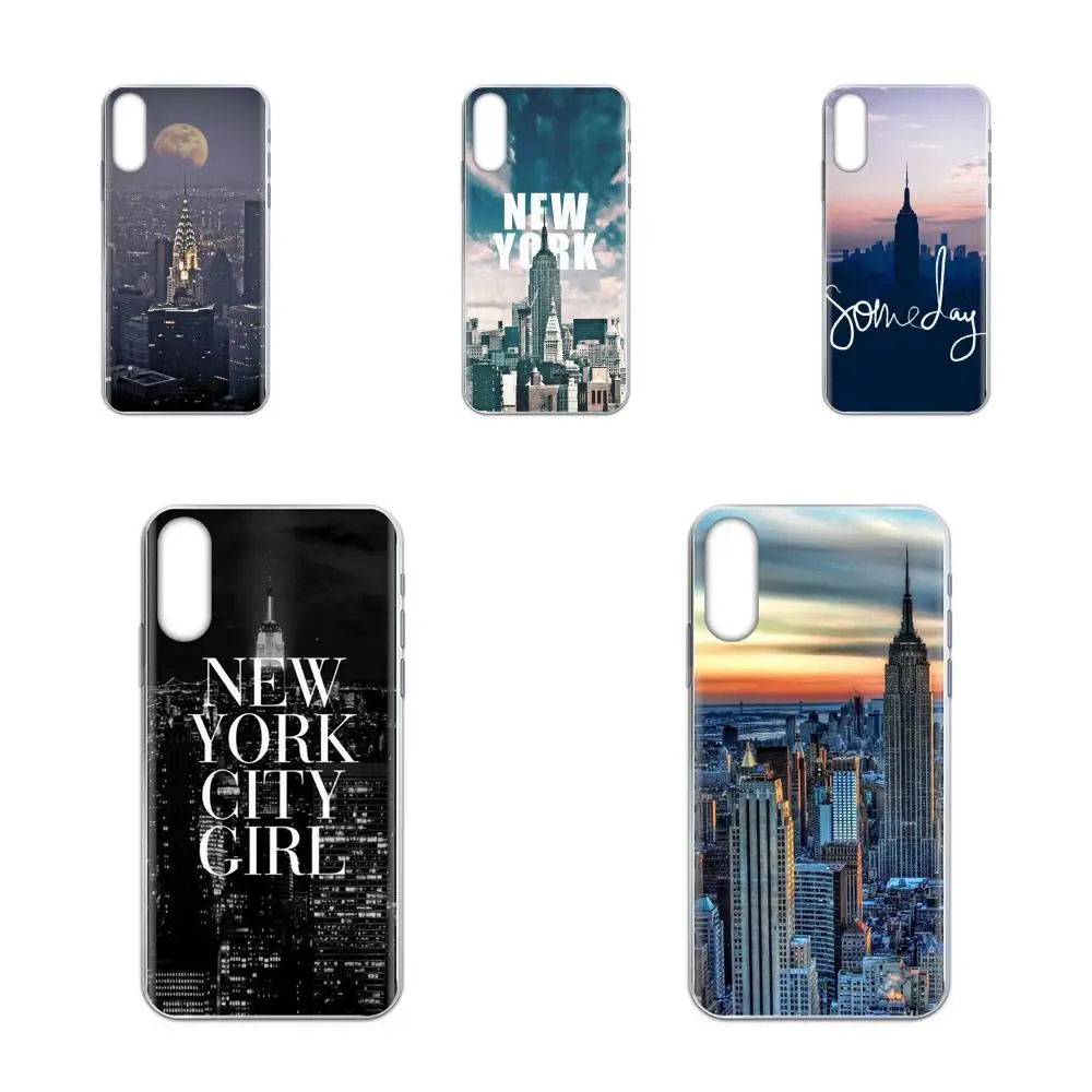Квадратный корпус такси Нью-Йорка для LG G2 G3 G4 G5 G6 G7 K4 K7 K8 K10 K12 K40 Mini Plus Stylus ThinQ 2016 2017 2018