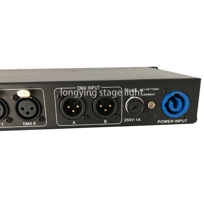 Купить Бесплатная доставка, новый контроллер Artnet Dmx, 8 портов, преобразователь, выход 8x512, 4096 каналов, контроллер освесветильник для сцены, Dj