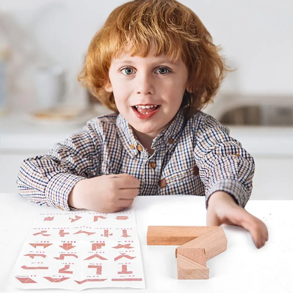 

Children's fun jigsaw puzzle game, educational teaching For children puzzle game, jigsaw gift creative E2Y0