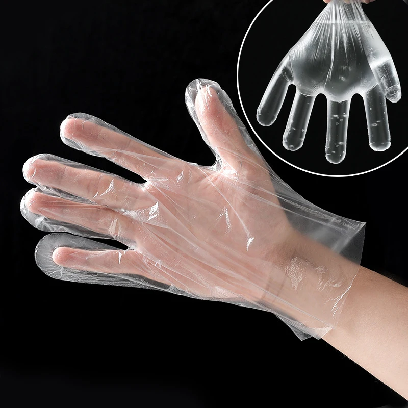 Прозрачные 50/100 шт./компл. кухонные принадлежности для готовки экологически