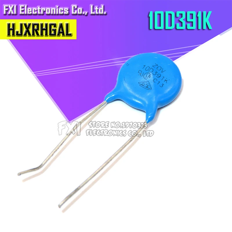 20 штук Варистор 10D391K 390 в piezoresistor 10D391|varistor 10d391k| |