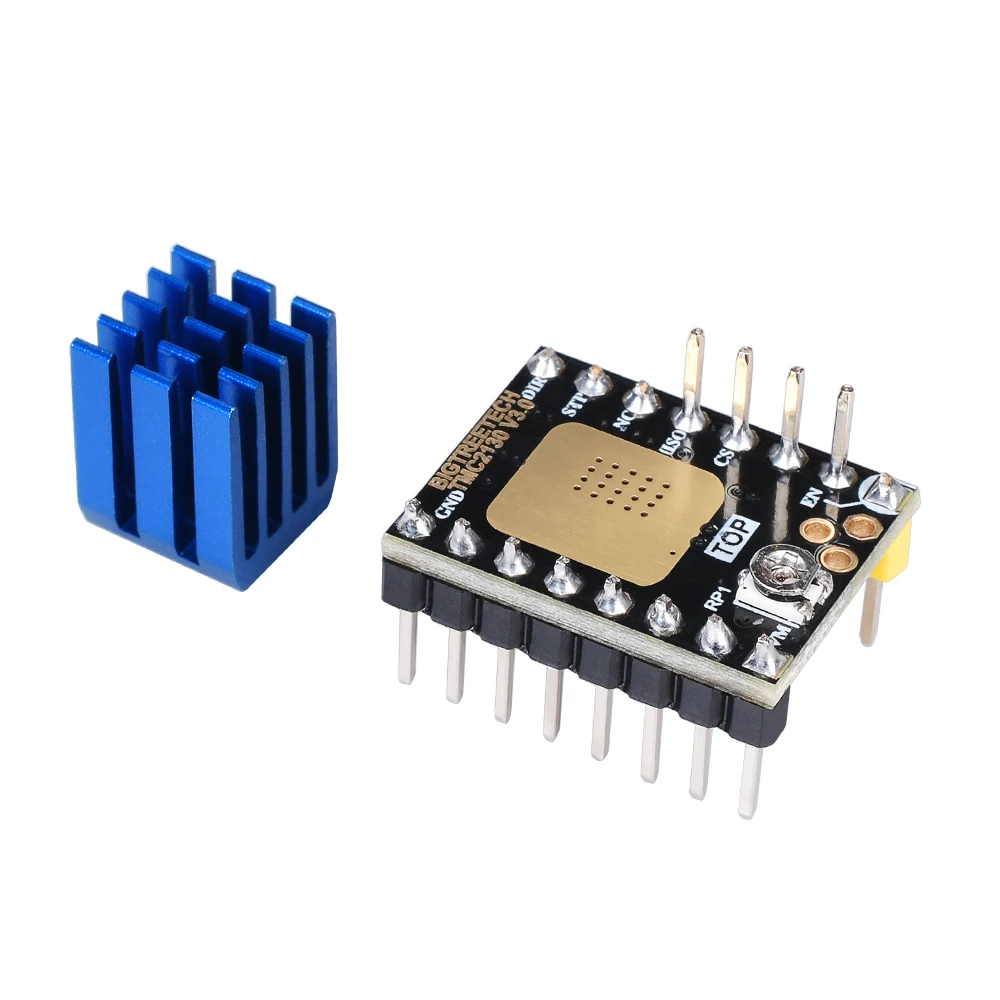 BIGTREETECH TMC2208 V3.0 TMC2130 TMC2100 Драйвер шагового двигателя Stepstick SKR V1.3 MKS GEN V1.4 GEN L Ramps 1,6 Запчасти для 3D-принтера