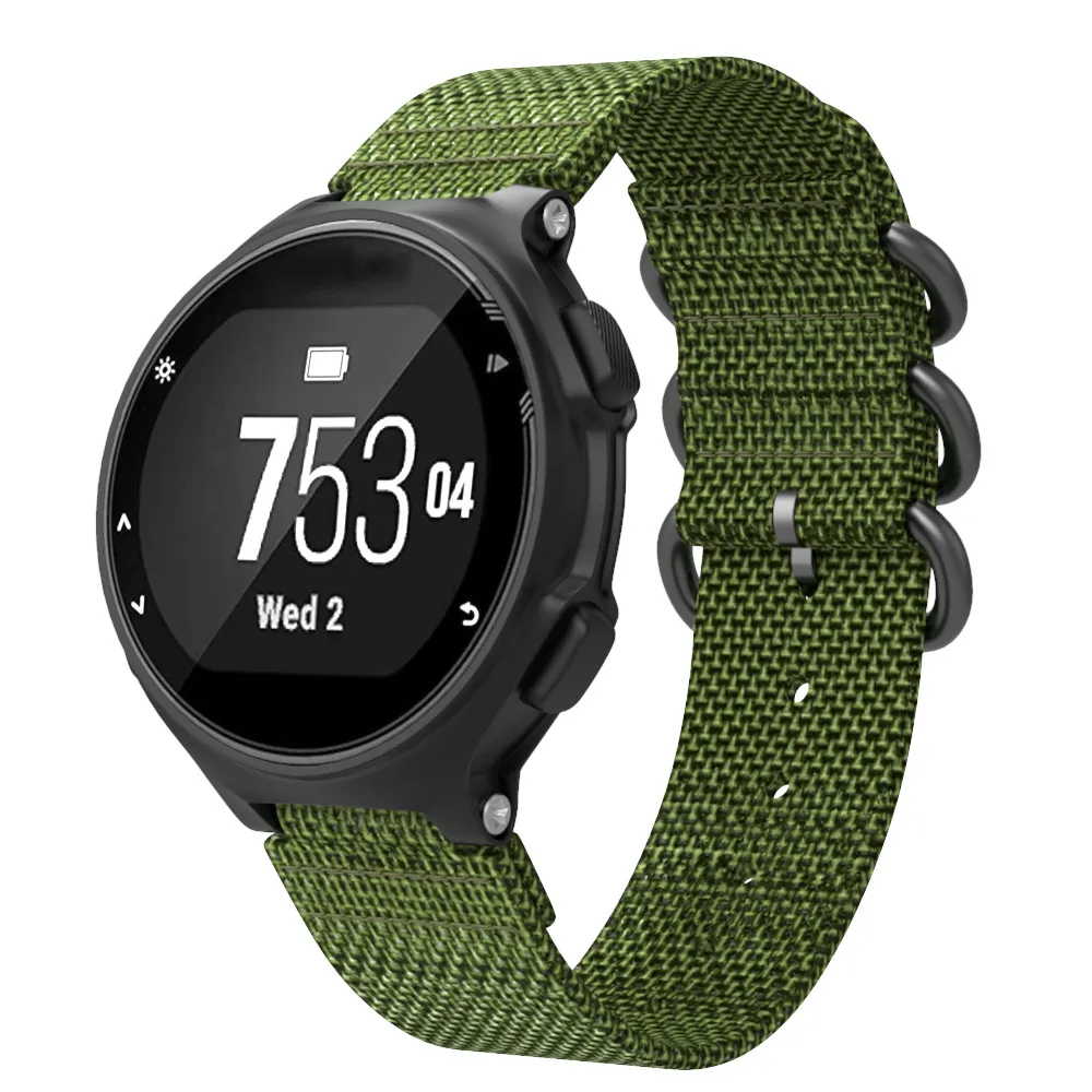 Сменный мягкий нейлоновый спортивный ремешок OTOKY для Garmin Forerunner 735XT наручных часов