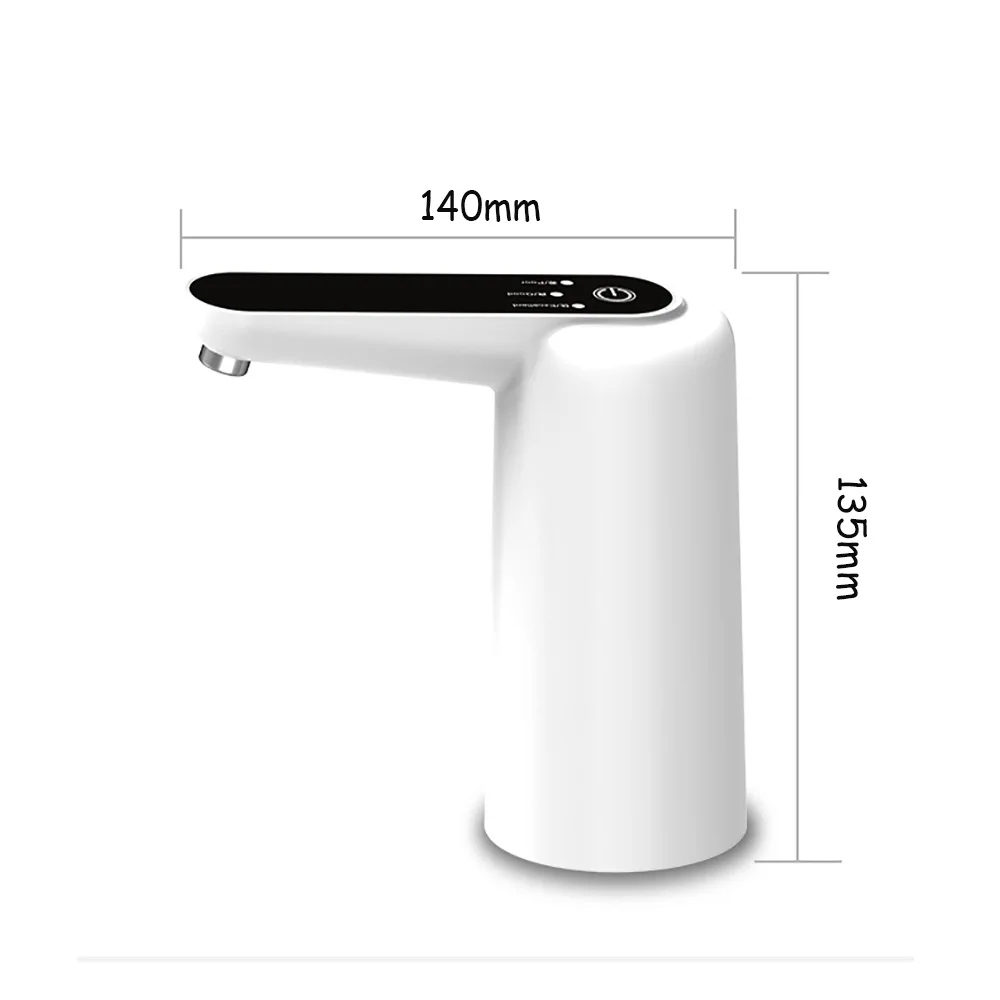 

TDS Test One Key Switch Portable Electric Water Pump Water Dispenser Automatic With LED Lamp USB Charge