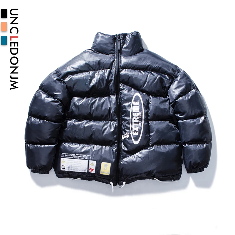 UNCLEDONJM парка Мужская Новая зимняя мужская куртка пальто однотонные Цветные парки