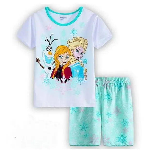 Детские пижамные комплекты с героями мультфильмов хлопковый костюм для сна