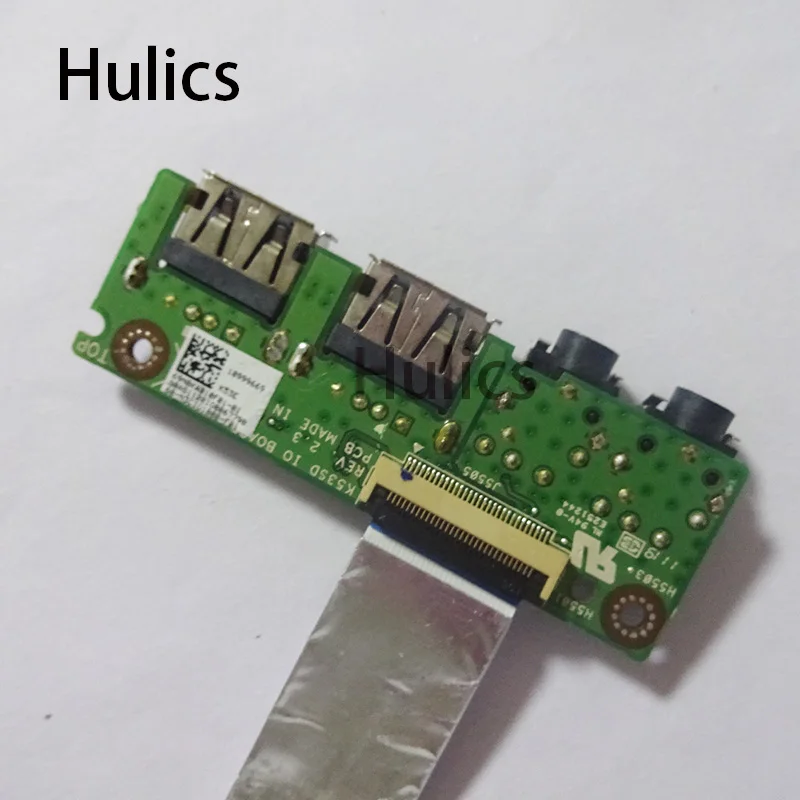 Оригинальная плата с аудиоразъемом USB Hulics для ASUS K53 K53E K53SV K53SD A53S X53S K53S P53S ввода