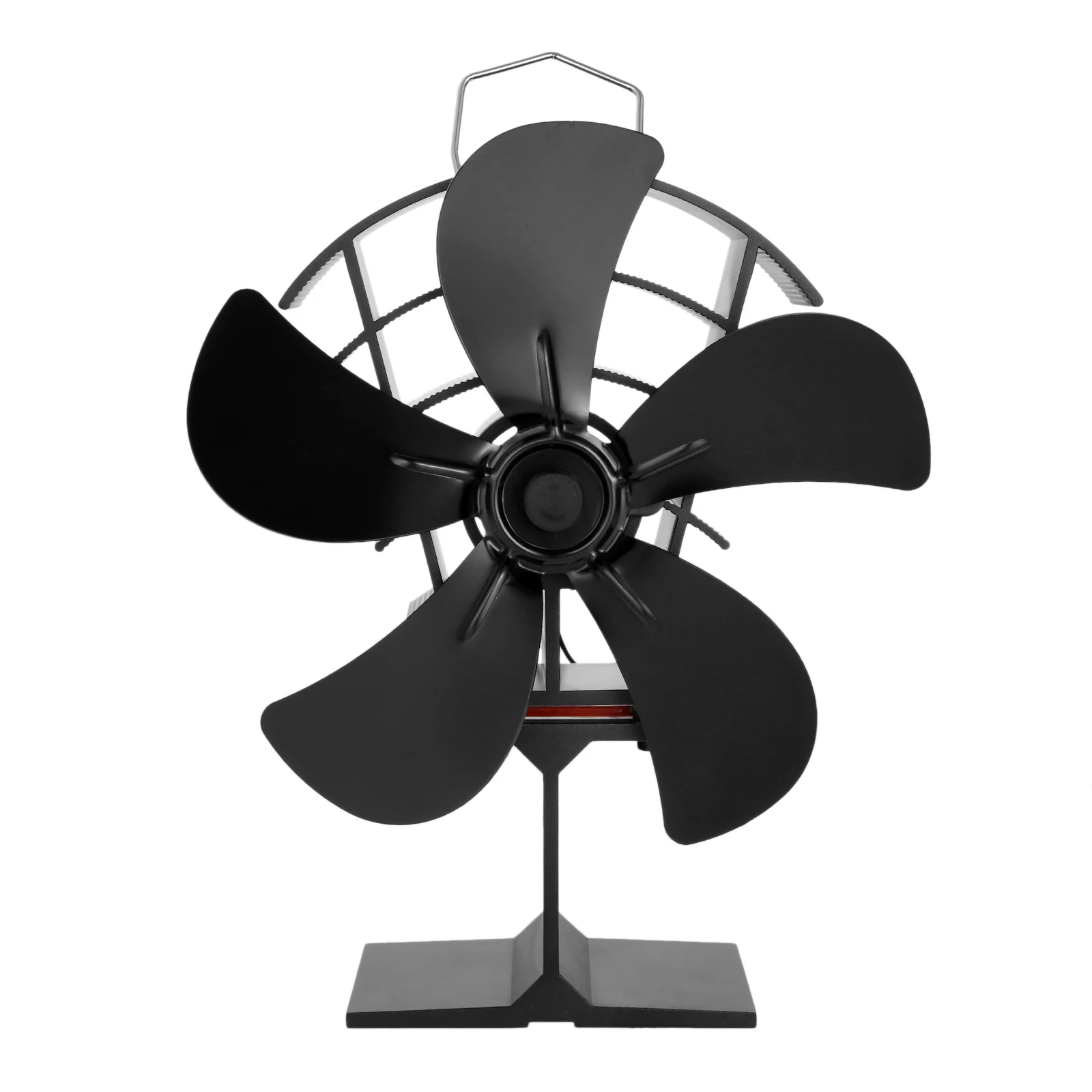 

5 Blade Heat Powered Stove Fan Log Wood Burner Eco Friendly Quiet Fireplace Fan Home Fireplace Fan Efficient Heat Distribution