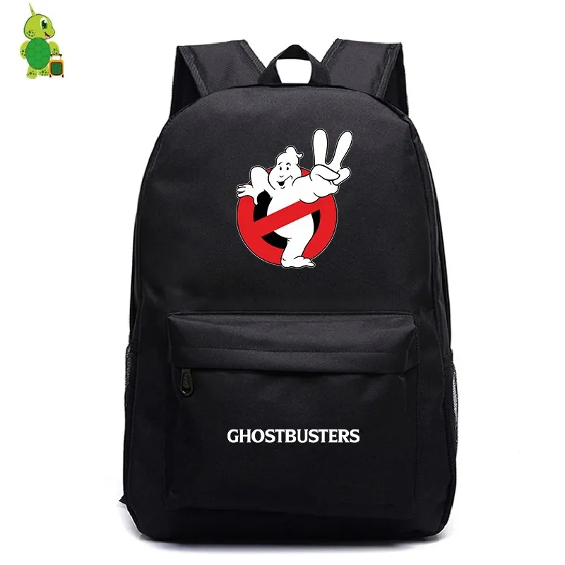 Мультяшный рюкзак Ghostbuster школьные сумки для подростков девочек мальчиков