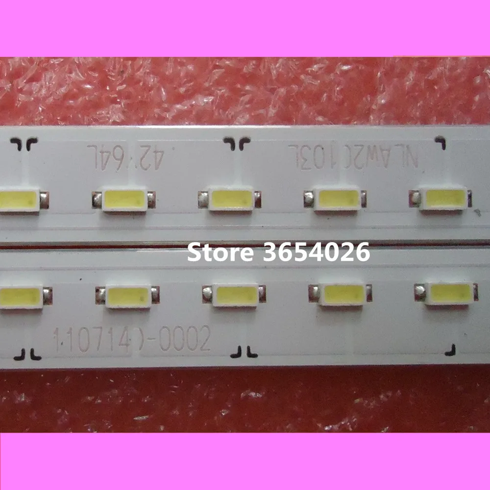 Новинка 2 шт. 64 светодиодный 475 мм подсветка stirp для TH L42E30W LG 42F1 42F102 NLAW20103R NLAW20103L 111116A