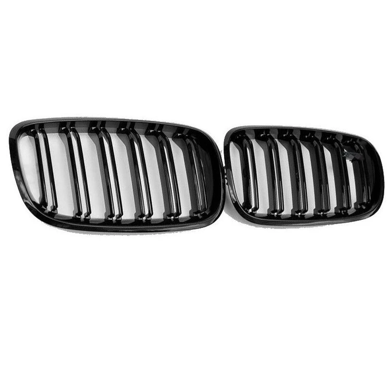 Глянец яркий черный Автомобильный передний бампер линия почек гриль решетки для