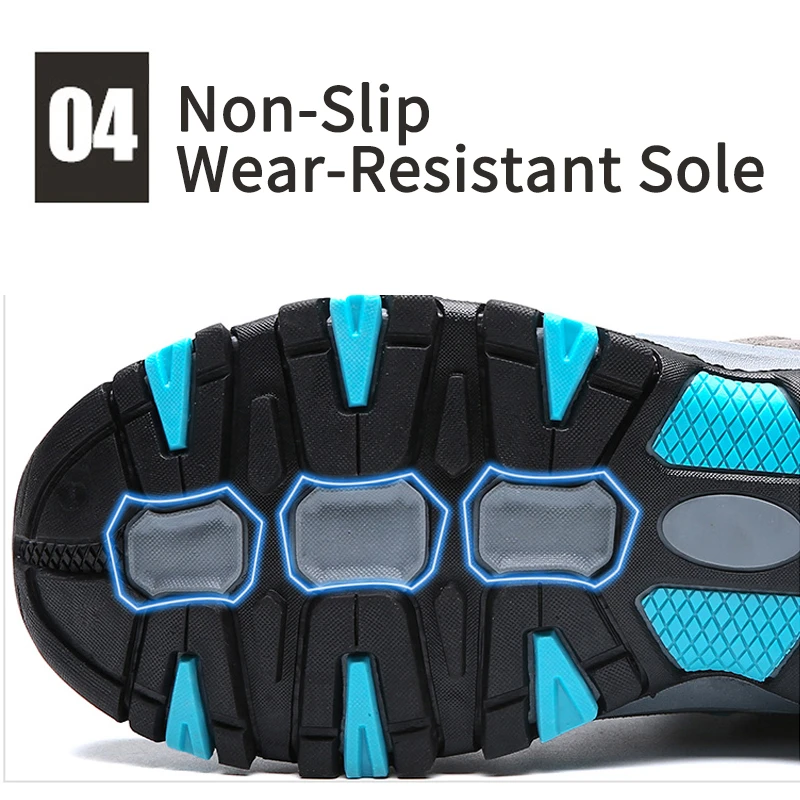 

Men Outdoor Hiking Shoes Climbing Mens Sport Shoes Men Tactical Hunting Trekking Mountain Boots Waterproof Mountain Sneakers