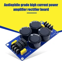 weah b8 300v 40000uf capacitor solder free diy pcb power amplifier rectifier filter power supply module board with indicator