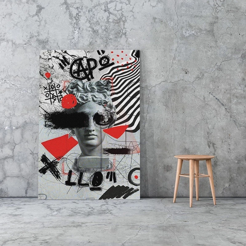 

Wall Artwork Fashion Modular Paintings Pop Culture Pictures Hd Prints Home Street Graffiti Poster Canvas Living Room Decoration