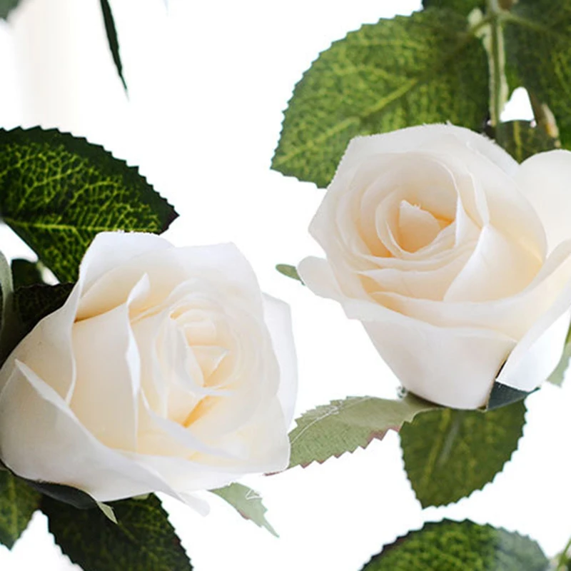 

Rose Rattan Home Decoration Fake Flower Wedding Supplies