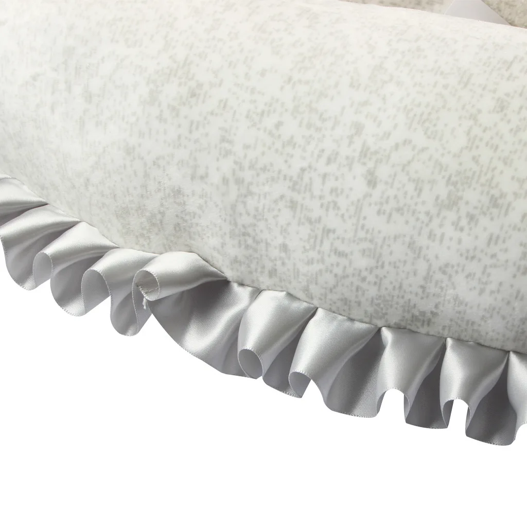 Детская кроватка с подушкой портативная для путешествий хлопковая Колыбель