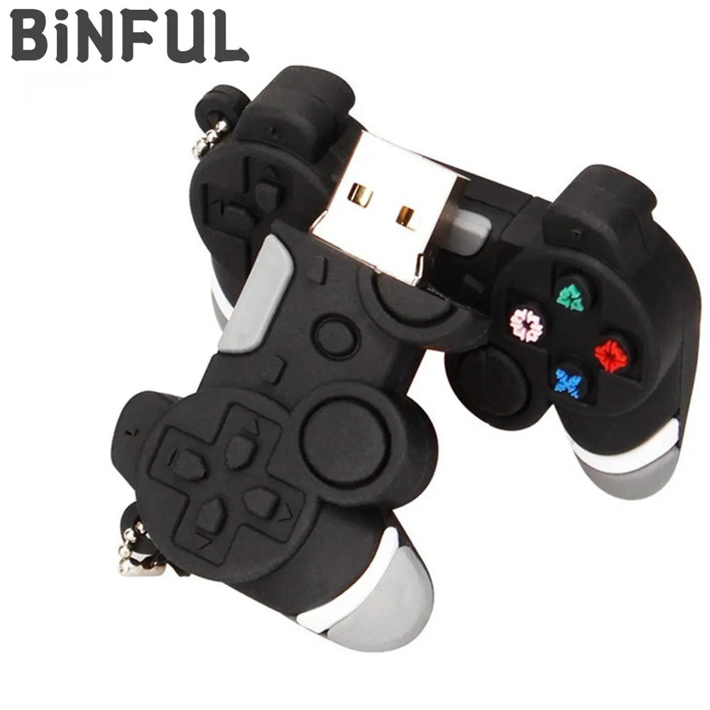 

BiNFUL Game Handle usb flash drive USB 2.0 pen drive U Disk Memory Stick 4GB 8GB16GB 32GB 64GB 128G Bthumbdrives 256GB pendrive