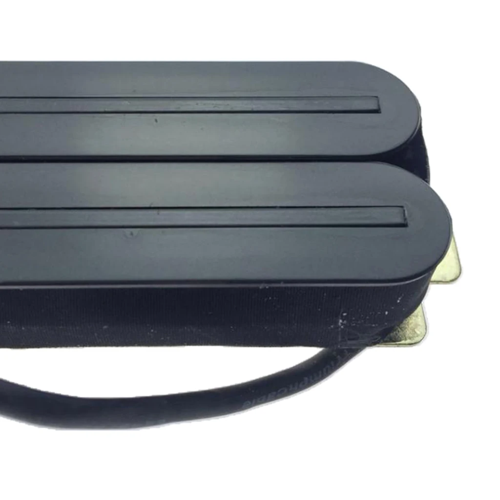wired elektrische gitarre humbucker doppel schiene pickup 80x32x15mm schwarz free global shipping