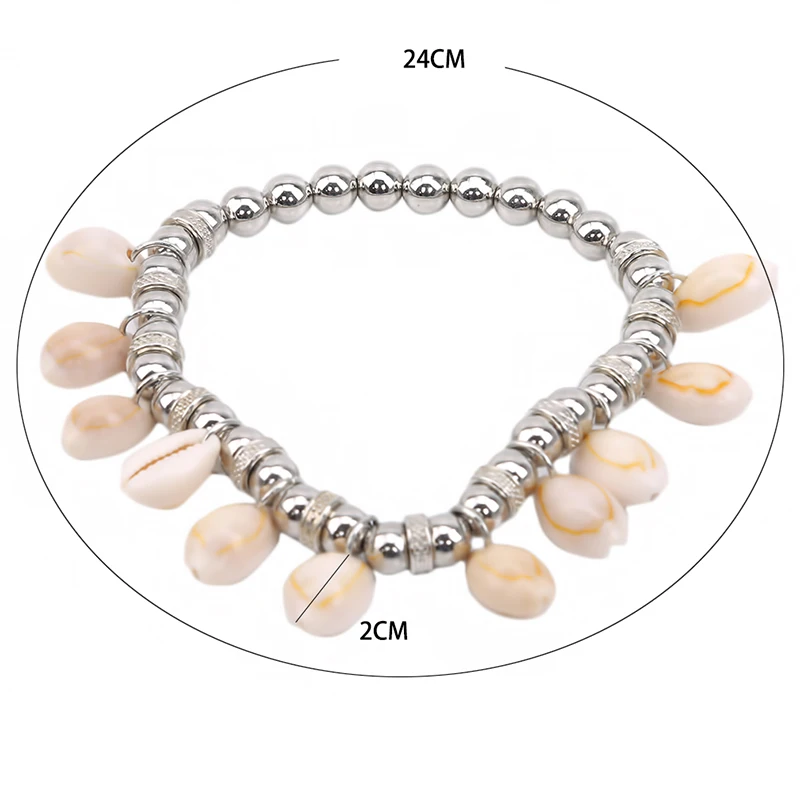 Браслеты на ногу Многослойные женские винтажные анклеты ручной работы с