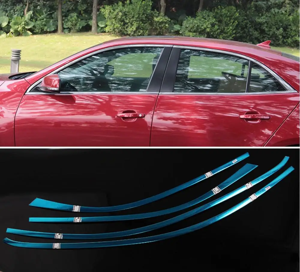 

Stainless steel Exterior Window Sill Lid Trims for mazda3 2013 2014 2015 2016 2017 2018 Car Styling