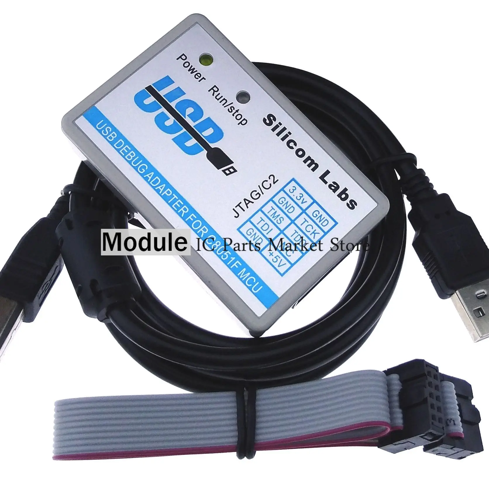 C8051F моделирования загрузчик писатель U EC6 модуль JTAG/C2 Usb программист|Детали