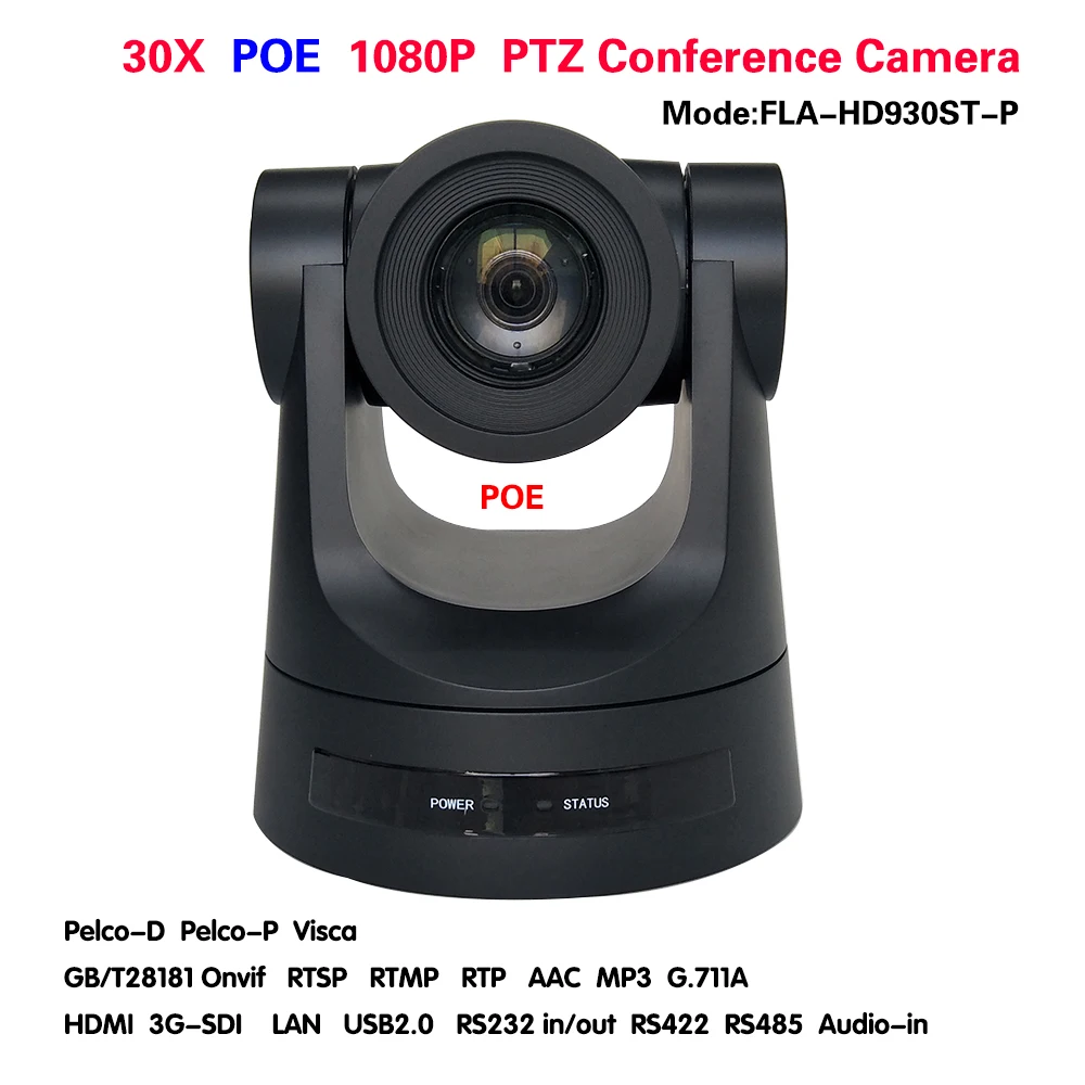 Фото Церковная вещательная камера Onvif Vmix SDI IP PTZ POE HDMI 1080p 30X для прямой трансляции видео