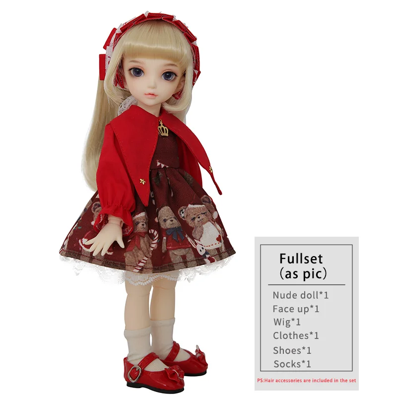 Full set in NS aspic Fairyland Littlefee Chloe 1/6 BJD кукла полный набор FL модель Девушки Мальчики глаза высокое качество игрушки магазин смолы Luts Linachouchou - Цвет: Full set in NS aspic
