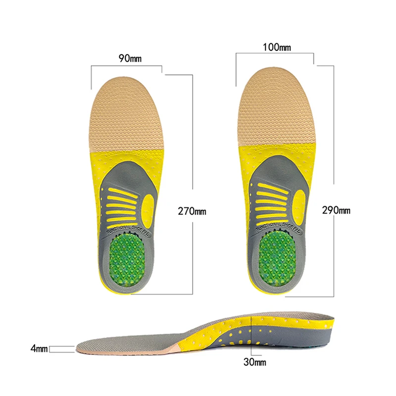 

Orthopedic Insoles Orthotics Flat Foot Health Sole Pad For Shoes Insert Arch Support Pad For Plantar fasciitis Feet Care Insoles