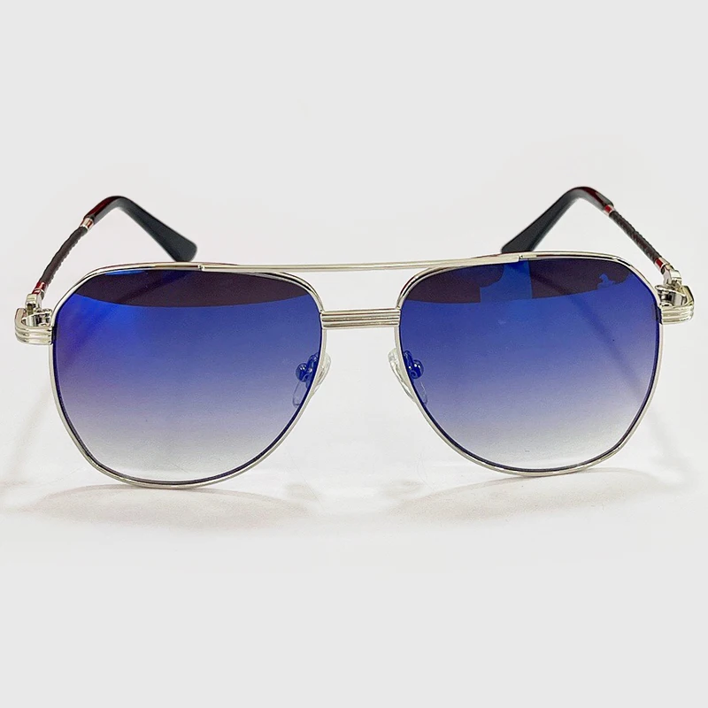 

2021 Metal Frame Pilot Sunglasses Women Fashion Luxury Brand Sun Glasses for Women Feminino UV400 Lentes De Sol Mujer
