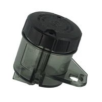 black universal motorcycle front brake fluid reservoir push up clutch tank oil fluid cup split oil pot