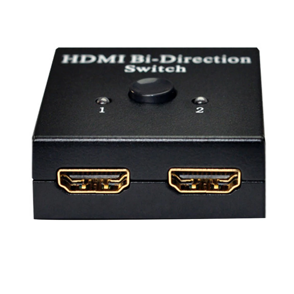 Full HD 1080P переключатель проектора 2 входа в 1 выход 4K 3D HDMI сплиттер видео