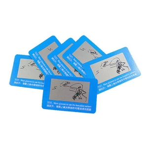 Прочные поляризационные солнцезащитные очки линзы затемненные очки тестер тест карты забавная проверка