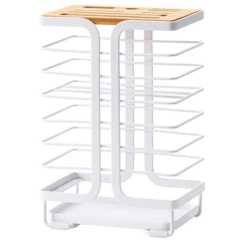 

Knife Block Kitchen Holder Storage Organizer Multifunctional Shelf