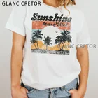 Футболка женская, мужская, летняя, с круглым вырезом и коротким рукавом