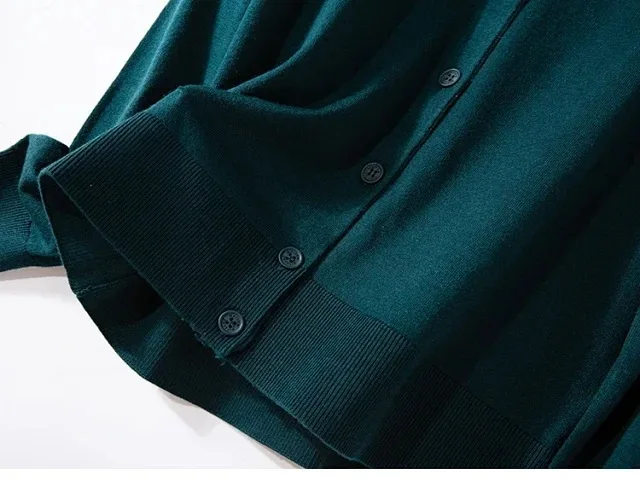 

2020 Early Autumn New Women Knitted Cardigan Sweater O-neck Single Breasted Embroidery Pattern Long Sleeve Knitwear Top