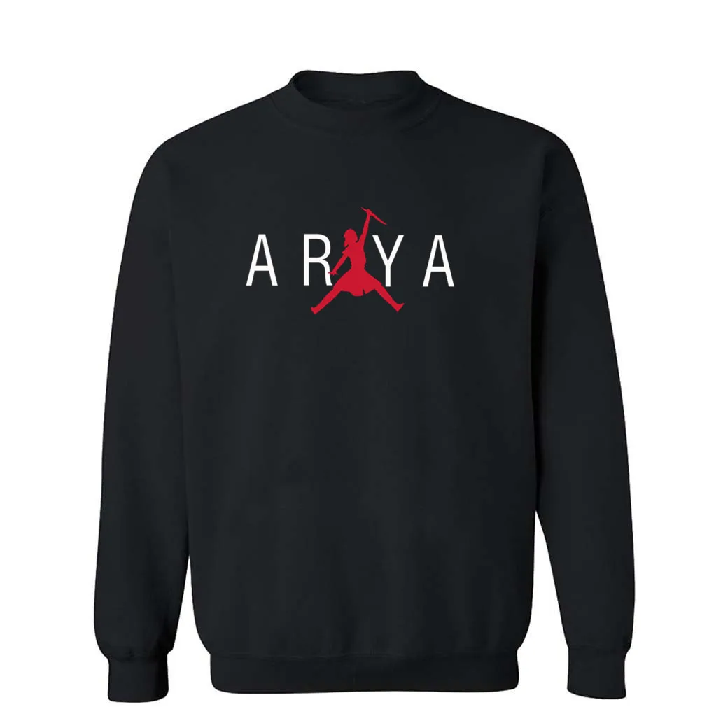 Дропшиппинг 3d печатных Arya Stark Air толстовки для мужчин игра трона не сегодня