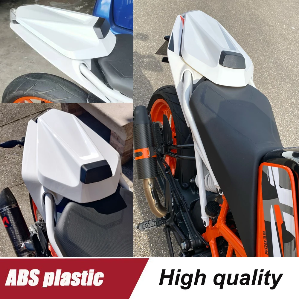 Для KTM Duke 125 крышка сиденья Обтекатель заднего пассажира на заднем сиденье для DUKE