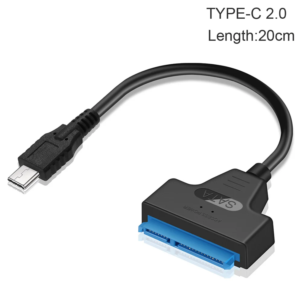 SATA 3 Cable support 6Gbps to USB Adapter for 2.5 Inches External SSD HDD Hard Drive 22 Pin Sata III 2.0/3.0 20cm | Компьютеры и офис