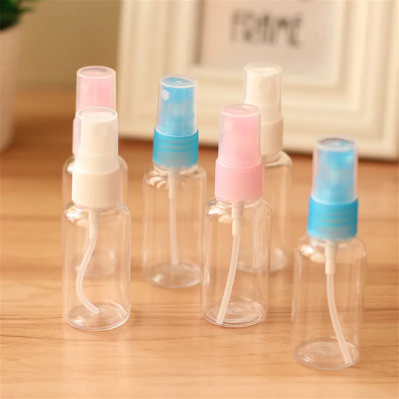 30 мл пластиковые духи для воды спрей Заправляемый флакон насоса эфирного