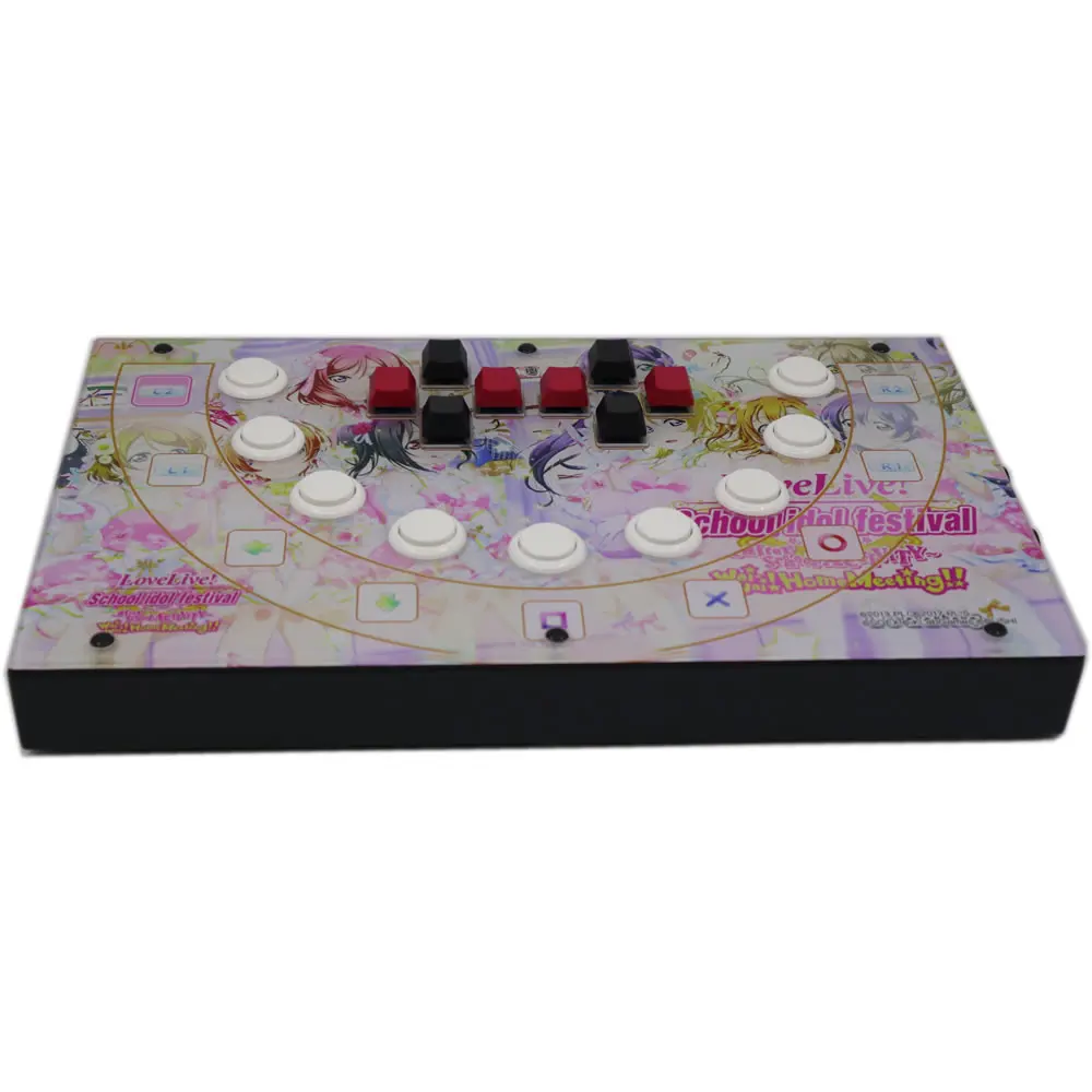 Механическая клавиатура на заказ со всеми кнопками в стиле хитбокса аркадный