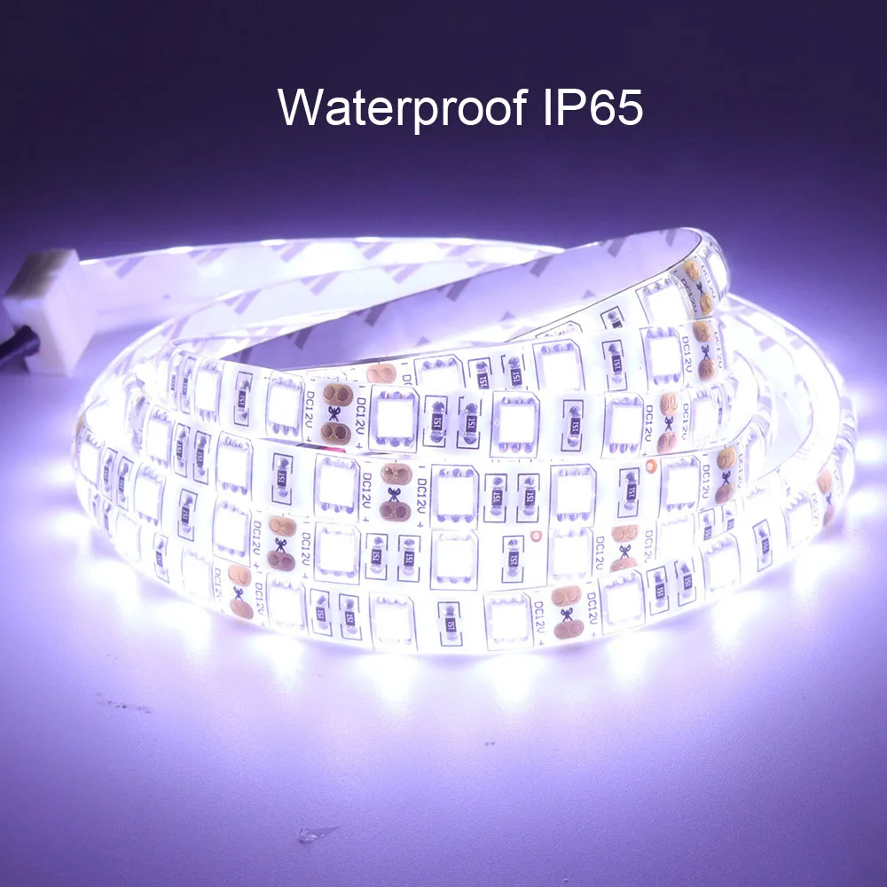 Светодиодная светильник та 5050 SMD 60 1 м 5 12 В светодиодный/м лента с разъемом