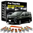 Детали для освещения автомобиля BADEYA, купольная лампа для Toyota Ноя, VOXY, R60, R70, R80, 2011, 2012-2017, 2018, 2019, 2020, без ошибок, автомобильные лампы